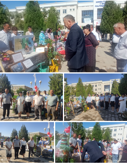 Xorazm viloyati Oliy ta'lim, fan va innovatsiyalar boshqarmasi tomonidan tashkil qilingan an'anaviy avgust kengashida Qo'shko'pir tuman 1-son politexnikumi ham o'z ko'rgazmalari bilan ishtirok qildi.